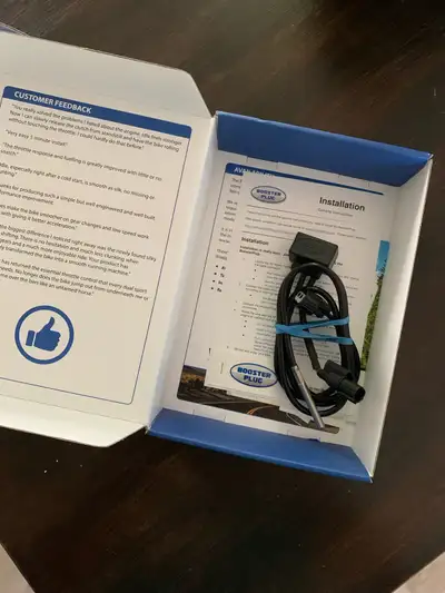 Good condition Comes with original box and manual Smoothes out throttle response