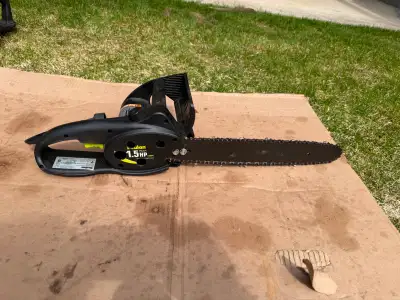 Used electric chainsaw, View more