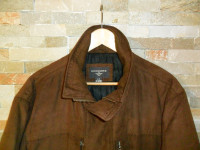 Manteau Hiver (L) Docker Homme Veste JACKET Brun Brown Vest