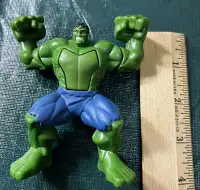 incredible hulk marvel action figure flexing burger king kids me