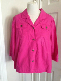 Woman CARROLL REED Classic Denim Jacket / Shirt-Sacket Size 18