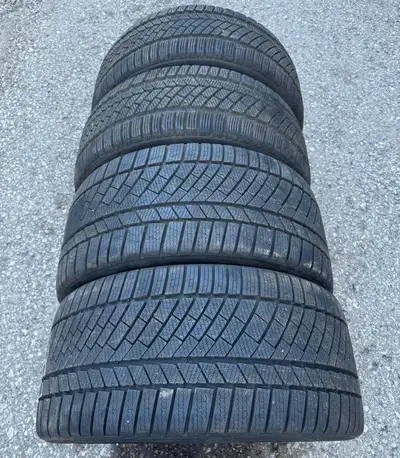 BRAND: Continental ContiWinterContact TS830P 19" Winter / Snow Tires SIZE: 2x 235 40 19 & 2x 265 35...