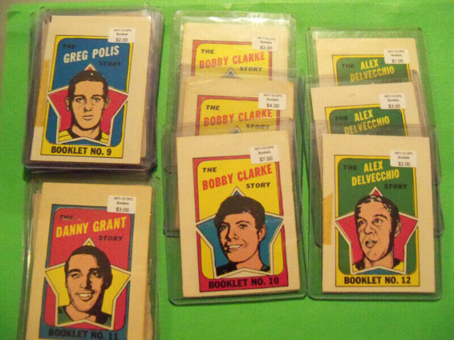 Vintage Hockey: 1971-72 OPC Player Booklets (Orr, Howe etc) in Arts & Collectibles in Bedford - Image 3