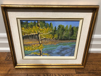 Brian Hoxha Oil Painting " Stoney Lake" + Vast Private Art Sale