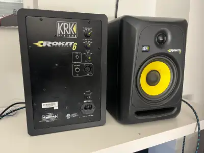 KRK Rokit 6 pair, View more