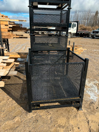 Stacking Steel Jobsite Cages