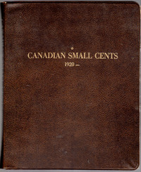 Canadian cent collection 1920 to 1979 , 54 coins