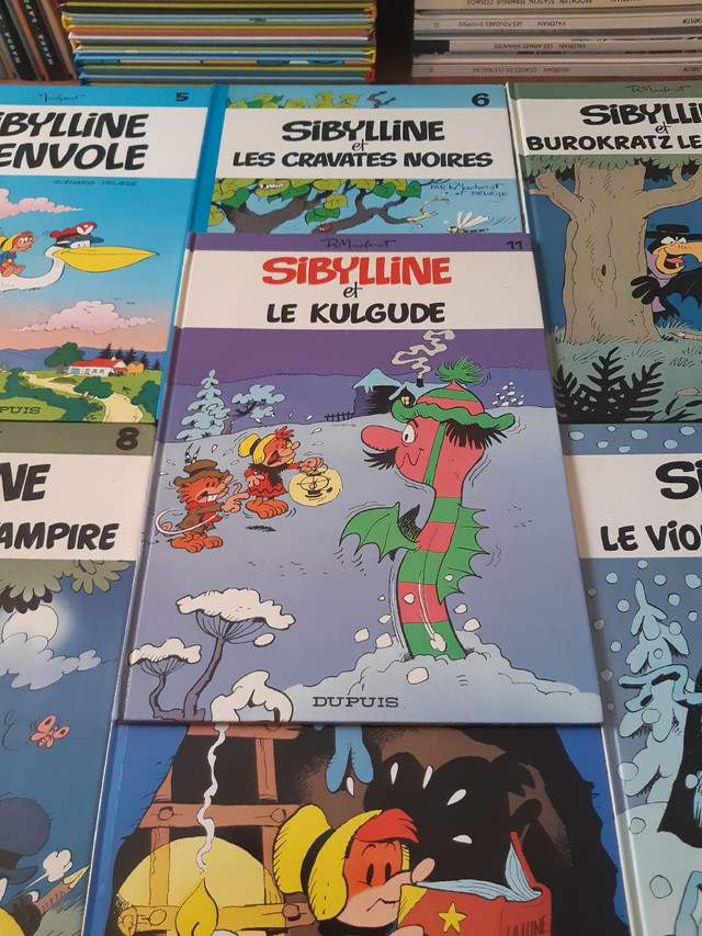 Sibylline Bandes dessinées BD Lot de 7 bd à vendre  dans Bandes dessinées  à Laurentides