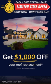 431 Roofing for all your exterior needs . SALE ends 05/15 
