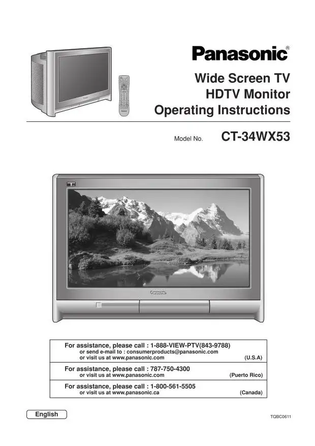 ISO: 26"/30" Panasonic Widescreen CRT or CT-34WX5363838169641859122