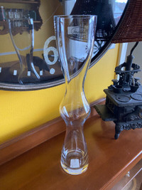 Like New Villeroy & Boch Large Clear Glass Fame Vase