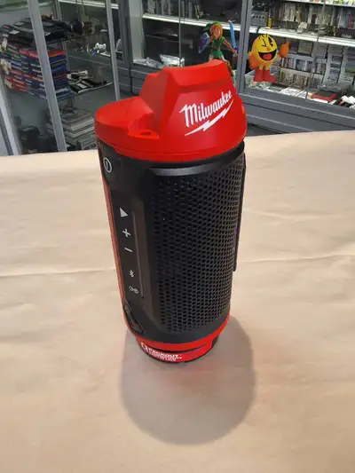 Milwaukee 2955-20 M12 Packout Bluetooth Jobsite Work Speaker , View more