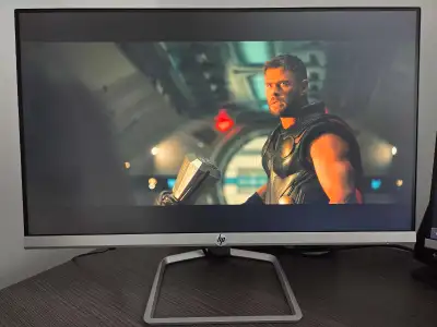 HP 24" FHD IPS UltraSlim Monitor with AMD FreeSync, View more
