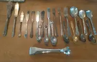 Antique assortments cutlery 23  pieces