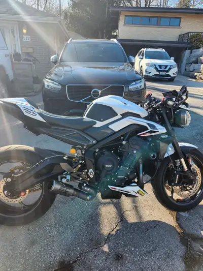 MUST SEE!! selling my 2024 triumph street triple 765. The bike has been very well maintained ,very c...