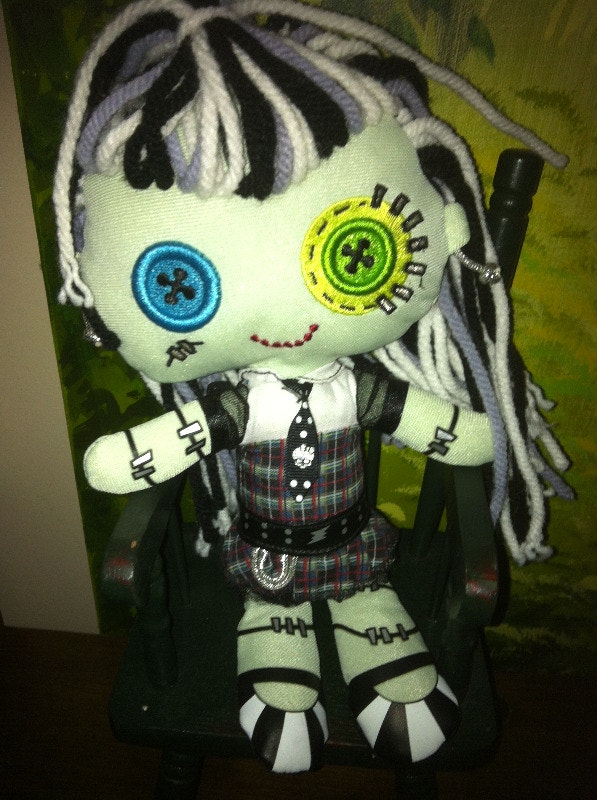 Frankie Stein Monster High Plush Toy Doll Gift Frankien Collect Toys