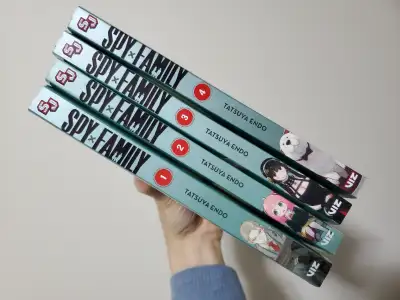 Spy Family Manga Anime Books Japanese Cartoon, View more