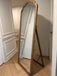 Vintage wood mirror