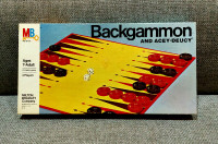 Backgammon and Acey-Deucy. Vintage.