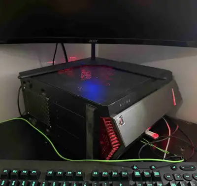 Acer gaming computer RTX 4060 8GB AMD Ryzen 5 5600G with Radeon Graphics 3.90Ghz SSD 1TB Acer screen...