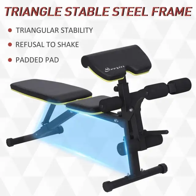 Adjustable Weight Bench, Sit Up Dumbbell Bench, Multi-Functional in Exercise Equipment in Markham / York Region - Image 9