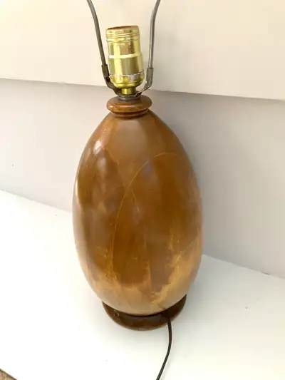 Vintage Solid  Wood Table body lamp neLamp, View more
