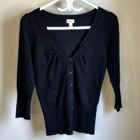 Dynamite Button Up Stretchy Cardigan Womens Size M