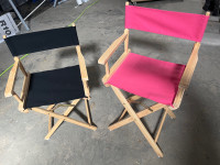 Director chairs sold as a pair