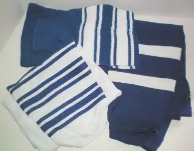 3 Pair Senior 30 Inch Large Hockey Socks, View more