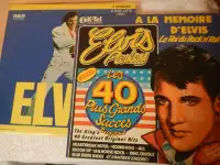 Elvis Presley - Elvis 2 Big LP's & Elvis Presley Les 40+ 2 LP's