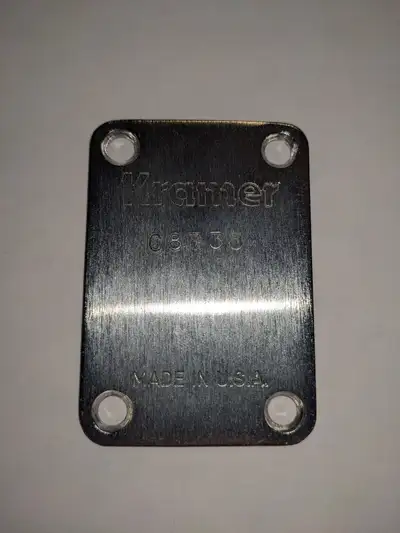Kramer - American model, "C series" neck plate, View more