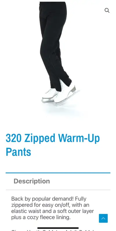 Jerry’s zip off warm up pants, View more