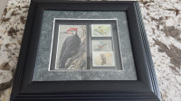 Collector item, framed stamps
