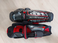 Hockey shin pads