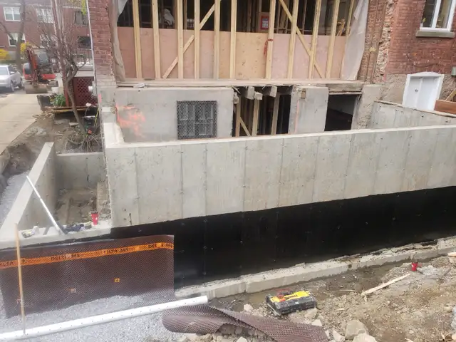 Excavation - Foundation - French drain - Sewer replacement62863232472066123
