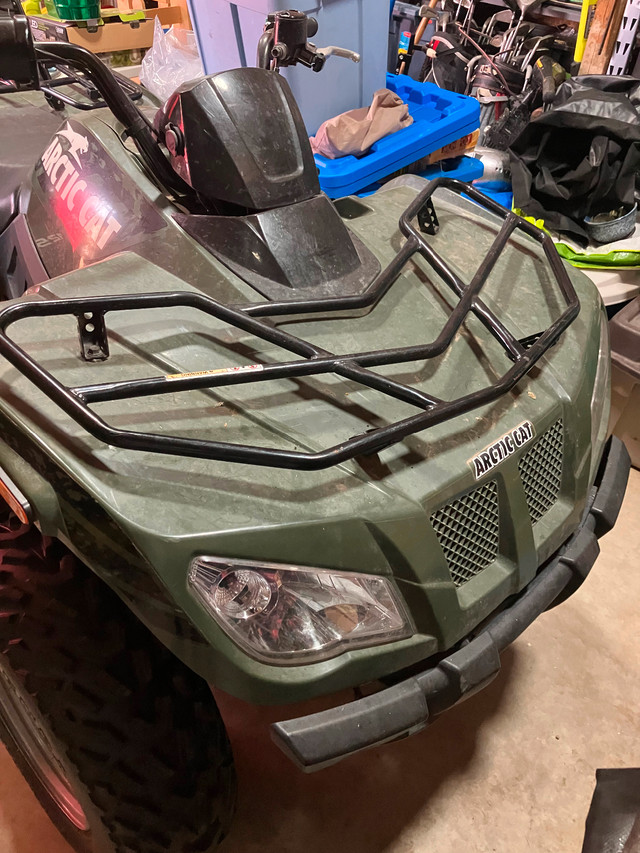 EXTREMELY LOW MILEAGE 2012 Arctic Cat Quad in ATVs in Brandon - Image 2