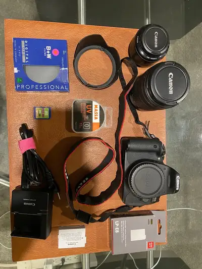 Canon “t4i” EOS 650D full kit, View more