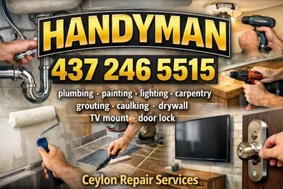 Handyman 437 246 5515 - Ceylon Repair Services , View more