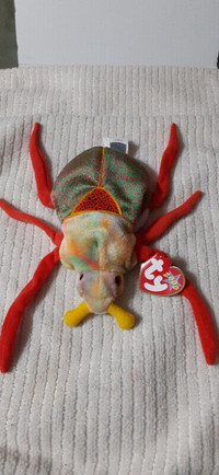 Ty Beanie Baby Scurry The Beatle with mint tags