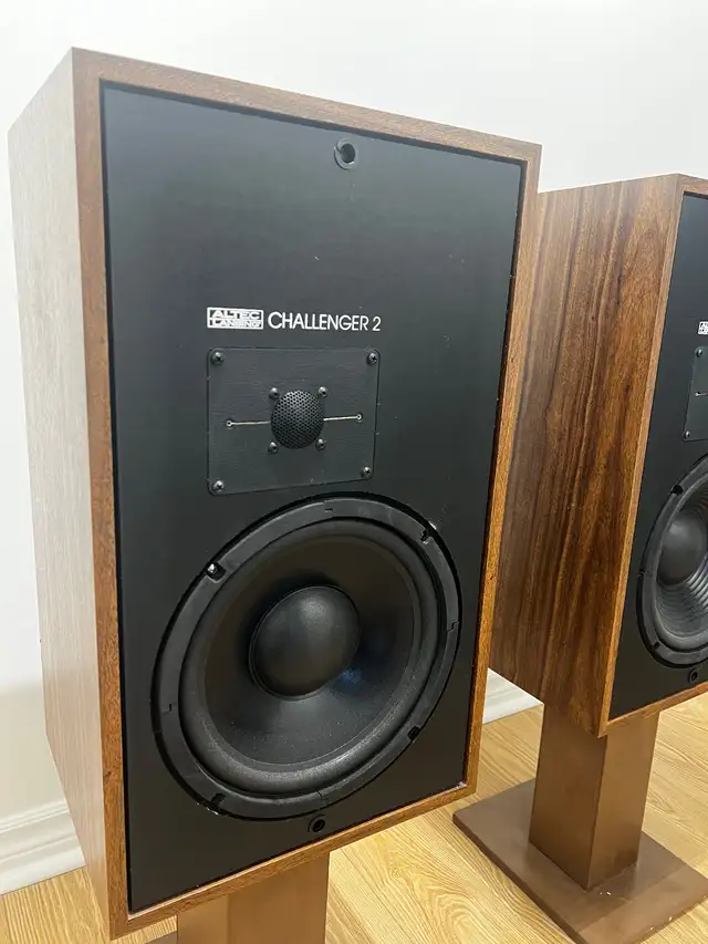 Altec Lansing Challenger 2 bookshelf speakers Hifi vintage in Speakers in Markham / York Region - Image 8
