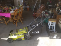 Ryobi Electric Lawnmower with Battery 40v included