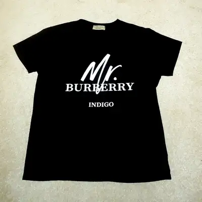 Burberry "Mr. Burberry Indigo" Promo T-Shirt L Mint, View more