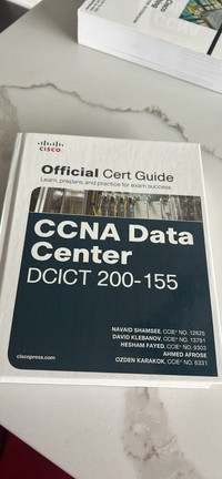 Cisco CCNA Data Center DCICT 200-155 Official Cert Guide