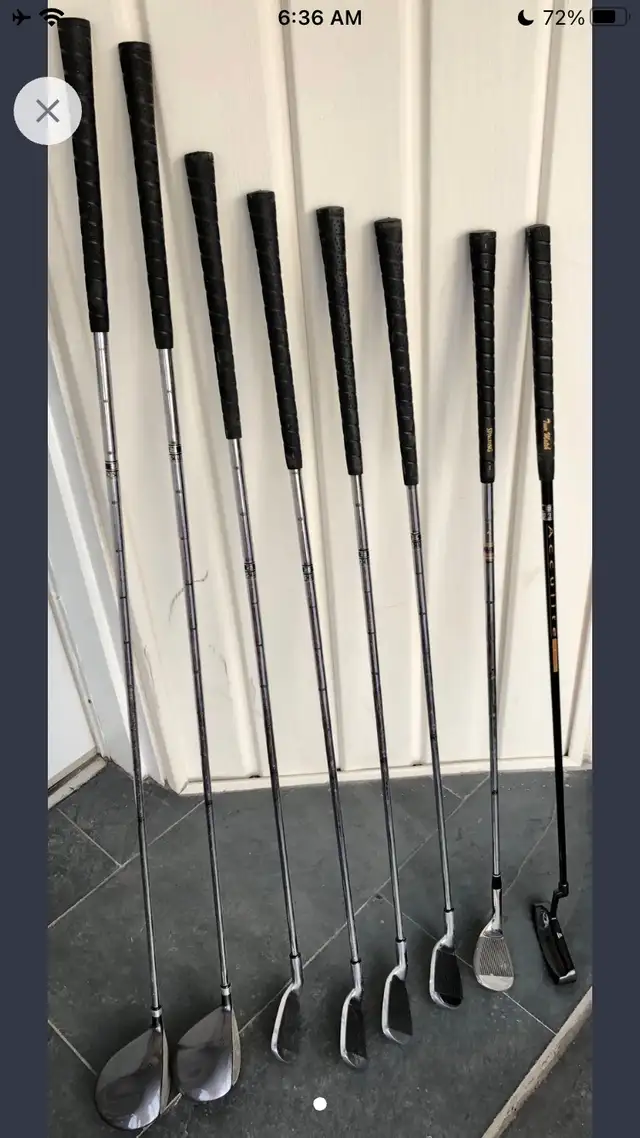 8pcs Spalding Golf Set Right Hand Tour Edition plus Sand Wedge in Golf in City of Toronto - Image 2