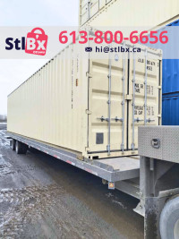 40FT HIGH CUBE SEACAN in Toronto ON! 613-800-6656 LAST 2 UNITS!