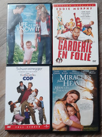 DVD Comédie et faits vécu. Garderie en folie et plus