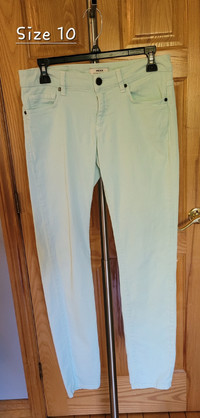 Women’s Mint Coloured Jean's - St.Thomas 