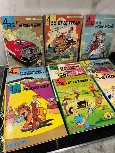 Lot de bandes dessinées les 4as, View more