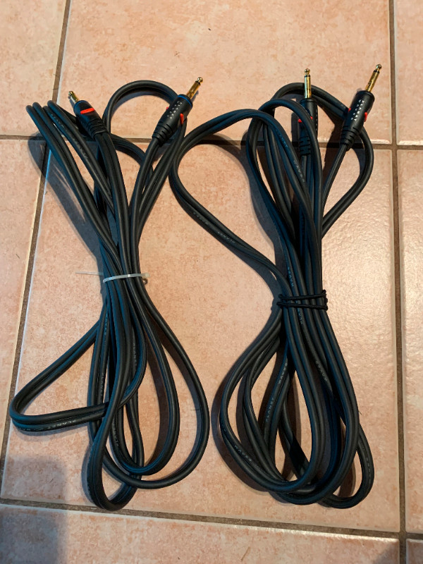 Speaker Cables 1/4" Plug in Performance & DJ Equipment in Edmonton