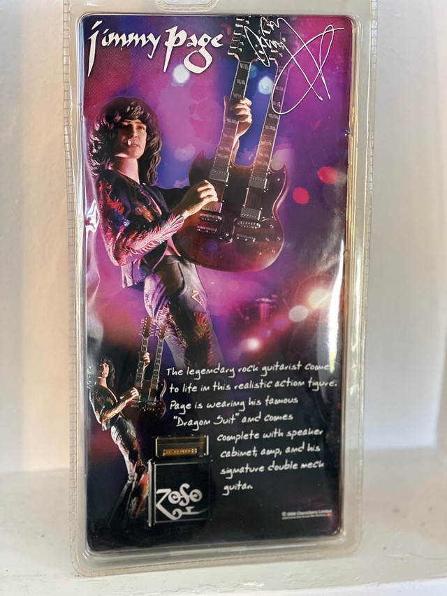 Jimmy page collectable figure sealed in Arts & Collectibles in Cambridge - Image 3
